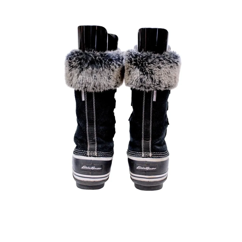 Eddie Bauer Women's Hunt Pac Deluxe Boot Size 9.5, Black, Great Cond.